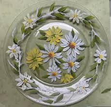 Posavasos de Vidrio Pintado a Mano Royal Blossom Classic, Resistente al Calor y Antideslizante para Servir Cócteles, Whisky, Mocktails, Té y Refrescos - Product Image 3