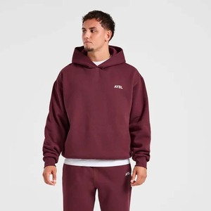 <b>Men</b> <b>Cardigan</b> Zip up Heavyweight Hoodies High Quality Wholesale Zipper Custom Printing Loose Casual <b>Men's</b> Hoodie for Autumn - Product Image 3