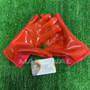 Guantes de Fútbol Americano Más Vendidos, Estilo Único y Completo, Guantes Personalizados con Característica Transpirable, Guantes de Fútbol Americano para Hombre - Product Image 2