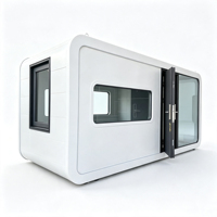 Mini-maison préfabriquée populaire et économique, type Apple Cabin, bureau portable, conteneur étanche de 20 pieds ou 40 pieds