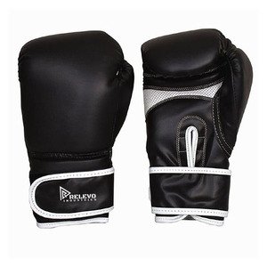 Gants de boxe Relevo Industries en cuir, gants d'entraînement, sangle de poignet réglable, gants doux et respirants - Product Image 1