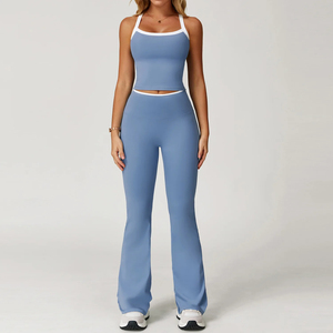 Nuevo Conjunto Deportivo para Mujer, Traje de Yoga Elástico para Entrenamiento, Ropa Deportiva Femenina para Ejercicio - Product Image 5