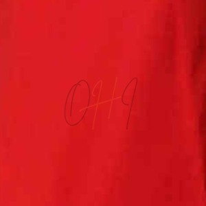 Men's <b>Tie</b>-Dye Breathable Oversized Two-Tone Raglan Short Sleeve T-Shirt in Red and <b>Navy</b> Blue 100% Cotton - Product Image 6