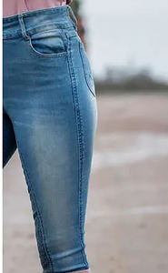 Pantalones de equitación transpirables y antibacterianos de alta calidad para mujer, leggings de equitación personalizados a la venta - Product Image 5