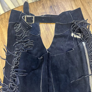 Custom Made Suede Leather <b>Chaps</b> Straight Belt Best Quality Black Equestrian Product Horse <b>Riding</b> Equipment <b>Chaps</b> - Product Image 6