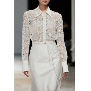 Faldas de Alta Calidad para Mujer, Nueva Falda Larga EVELISSE de Corte A, Elegante Tejido Liso, 48% Lana, 43% Poliéster, 9% Seda - Product Image 4