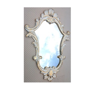 Wooden <b>Mirror</b> Frame Elegant Decor Component Designed to Enhance Residential Atmospheres with Enduring Visual Interest - Product Image 6