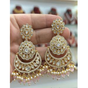 Pendientes de Lujo con Baño de Oro y Moissanita Fina de Primera Calidad para Mujeres y Chicas, Ideales para Vestidos de Noche y Fiestas - Product Image 2