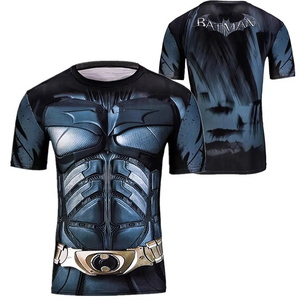 Oem Blank <b>Surf</b> Sports Rashguard <b>Printed</b> Compression Shirt Short Sleeve Custom Logo Polyester Sublimation Rash Guard for Men - Product Image 5