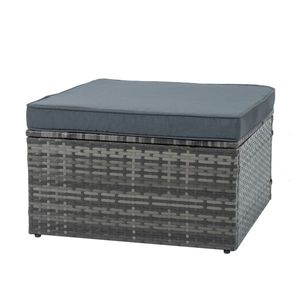 5 Set Seasonal Outdoor Patio Furniture PE Wicker with Lift Top Includes Coffee Table and Other Pieces Qualityplywood Material - Product Image 5