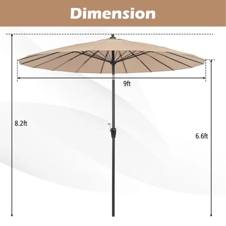 best 7.5 patio umbrella LIVOOSUN Patio 7.5 ft LED Market Umbrella,Table Umbrella w/Tilt Button