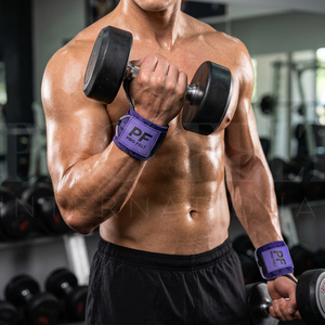 Breathable Custom Material Polyester Elastic <b>Wrist</b> Stability <b>Wrist</b> Wraps For Unisex Bodybuilding Weightlifting <b>Wrist</b> <b>Straps</b> - Product Image 4