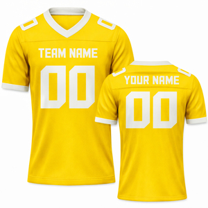 Camiseta Deportiva Personalizada TROPIC EDGE SPORTS de Fútbol Americano Unisex Negra con Cuello en V, Manga Corta, Absorbente de Humedad, Impresión Sublimada con Nombre del Equipo - Product Image 4