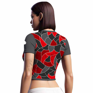 Camisetas Cortas Transpirables para Mujer de Uso en Exteriores, Camisetas Cortas Ligeras para Mujer, Camisetas Cortas para Mujer en Oferta - Product Image 2