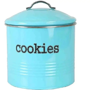 Coffee Tea <b>Storage</b> <b>Containers</b> Metal Round Airtight Lids Eco-Friendly Handcrafted Kitchen Minimalist Design - Product Image 4