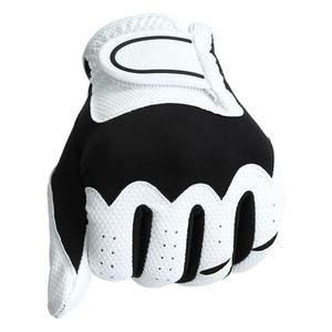 Gants de golf blancs antidérapants à excellente adhérence, pour adultes, durables, confort supplémentaire, en cuir véritable, respirants et absorbant l'humidité - Product Image 4