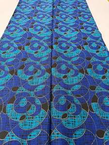 Tela de Algodón con Estampado Africano Original de Kenia, con Diseños Modernos y Elegantes para Vestidos, Camisas y Ropa Tradicional - Product Image 3