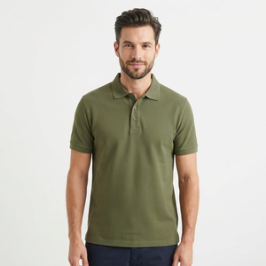 <b>Men's</b> Knitted T-<b>Shirt</b> Quick Dry Anti-pilling <b>Short</b> <b>Sleeve</b> Casual Collared Top for Summer Outdoor Sports Daily Wear Red Classic - Product Image 5