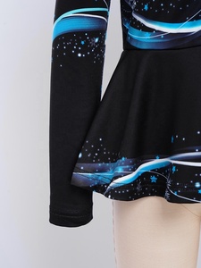 Tops de Patinaje Artístico para Niñas de 6 a 16 Años, Chaqueta Elegante, Sudadera, Ropa Exterior para Gimnasia, Baile, Jazz, Danza Lírica - Product Image 5
