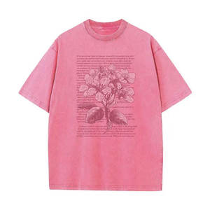 เสื้อยืดพิมพ์ลายดิจิทัลสำหรับผู้ชาย สไตล์ลำลอง คอกลม แขนสั้น ผ้าถักเนื้อฟลีซ 180 กรัม ผ้าฝ้าย 100% ระบายอากาศได้ดี - Product Image 1