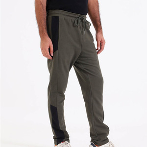 New Style Custom Logo Wholesale Men's <b>Slim</b> Fit Casual Workout <b>Joggers</b> Elastic Waist Side Panel Low Price Comfortable Streetwears - Product Image 4