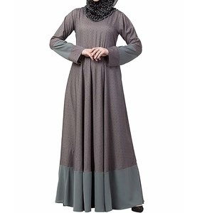 Abaya Kimono en Satin Brodé pour Femmes Musulmanes, Vêtement Islamique Respirant et Léger pour Toutes les Saisons, Abayas Arabes - Product Image 1