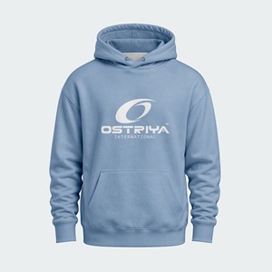 Sweat-shirts à capuche légers et respirants pour hommes, 100% coton, avec poche avant, service OEM, méthode d'impression numérique - Product Image 5