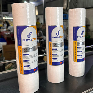Cartucho de Filtro de PP de 10 Pulgadas y 5 Micras, Fabricante OEM ODM, Piezas de Filtros de Agua para Tratamiento de Agua Doméstica, para Sistemas de Ósmosis Inversa, Venta al Por Mayor - Product Image 1