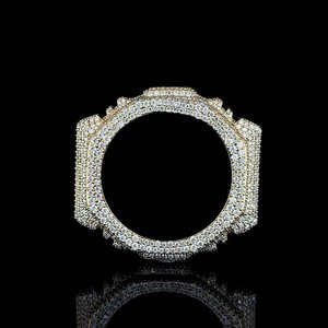 GA2100 <b>Iron</b> Core Custom Mod Watch Stainless Steel Case Luxury Diamond Look Strong Build Fashion Timepiece - Product Image 5