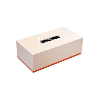 Caja de pañuelos de madera hecha a mano, estilo nórdico, diseño lacado colorido, ecológica, duradera, forma rectangular, impermeable, para el hogar - Product Image 3