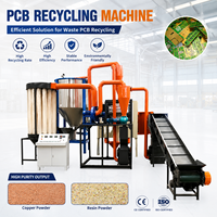 Machine de récupération d'or de haute technologie à partir de déchets électroniques, récupération d'or de déchets informatiques, usine de recyclage des déchets électroniques