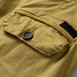 Pantalones Cortos de Trabajo Transpirables de Algodón para Mujer, Pantalones Cortos Tipo Cargo con Dos Bolsillos, Ropa de Trabajo de Seguridad - Product Image 5