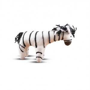 Cute <b>Felt</b> Zebra Doll Baby & Kids Decorative Item - Product Image 2