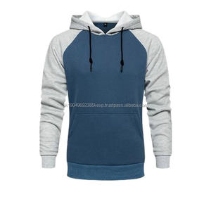 เสื้อฮู้ดดี้ผู้ชายผ้าฝ้ายเฟรนช์เทอร์รี่ทรงโอเวอร์ไซส์แบบหนา ไหล่ตก ผ้าถักเรียบ ไม่มีลาย สั่งทำได้ พร้อมสกรีนโลโก้ - Product Image 6