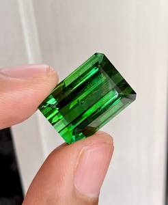 Gemas Zubeda, Esmeralda Natural de Corte Brillante, Rara Piedra Preciosa Verde Suelta, Certificada por Terceros, Cambio de Color, Piedra de Nacimiento de Octubre - Product Image 6