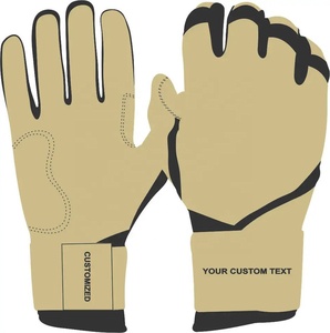 Guantes de bateo de béisbol de estilo profesional con su logotipo Precio al por mayor Guantes de bateo de béisbol - Product Image 6