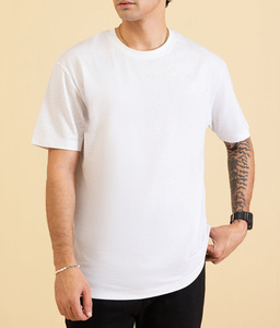 Camiseta Vintage con Logotipo Personalizado, Lavada al Ácido, para Hombre, de Algodón Grueso, Estilo Desgastado, Talla Grande, 100% Algodón - Product Image 2