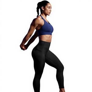 Non-See-Through Women's High Waist <b>Flared</b> Legs Fitness <b>Leggings</b> | Premium Quality Lightweight Spandex/Nylon Breathable Full Yoga - Product Image 1