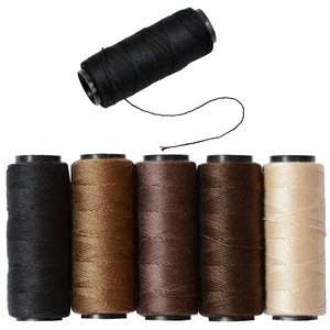 Fil à coudre professionnel en coton de haute qualité pour tissage de cheveux, petite bobine 100m-110m, maintien robuste pour usage commercial, extensions capillaires - Product Image 6