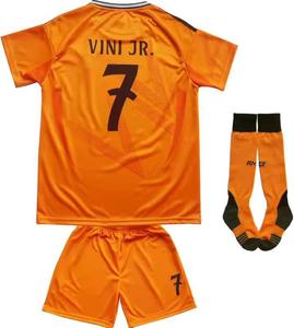 Maillot de football haut de gamme pour homme, ensemble d'entraînement, short de sport 100 % polyester à séchage rapide - Product Image 2