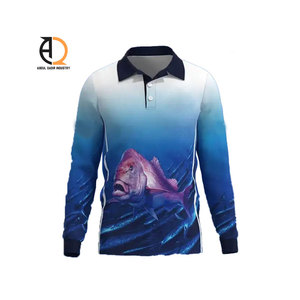 เสื้อโปโลตกปลาผู้ชาย แห้งเร็ว ป้องกันรังสียูวี - Product Image 1
