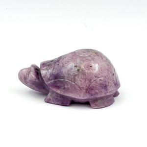 Natural Lepidolite Tortoise Carving Purple Lepidolite Turtle Healing <b>Crystal</b> For Reiki Feng Shui Decor Wholesale - Product Image 4