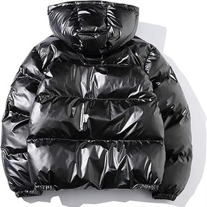OEM Service Design Men's Winter Puffer <b>Jacket</b> Customized Logo Durable Breathable Windproof - Product Image 2