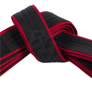เข็มขัด BJJ คุณภาพพรีเมียมจากโรงงานโดยตรง สำหรับยูโด/ยิวยิตสู น้ำหนักเบา เป็นมิตรกับสิ่งแวดล้อม ผลิตจากผ้าฝ้าย พร้อมงานศิลปะส่วนตัว เสริมความแข็งแรง - Product Image 4