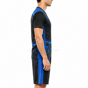 Conjunto de uniforme de fútbol para hombre, ligero, transpirable, diseñado para entrenamientos, partidos y competiciones de equipo. - Product Image 5