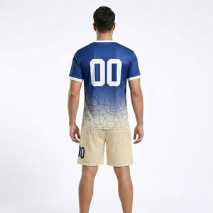 Uniforme de Fútbol Sublimado Personalizado, 100% Poliéster, Transpirable, con Protección UV, Directo de Fábrica - Product Image 2