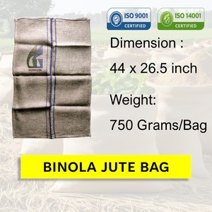Brand New 44x26.5 Inch 750g Food Grade <b>Jute</b> <b>Sacks</b> Packaging Bags 100% Eco-Friendly Wholesale Supplier Goodman Global Bangladesh - Product Image 2