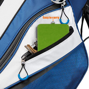Porte-cartes de golf en cuir véritable et cuir PU aux couleurs uniques, avec logo personnalisé, pour les sports de plein air - Product Image 4