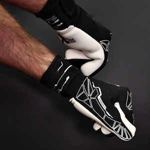Guantes de Portero de Fútbol Transpirables de Cuero, Impermeables, con Protección UV, Antideslizantes, Correa de Muñeca Ajustable, Ligeros, para Uso en Exteriores - Product Image 2