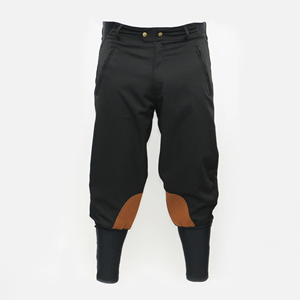 Leggings d'équitation pour hommes tendance, taille haute, respirants, en polyester, pour jockey, fabricant OEM, usine - Product Image 3